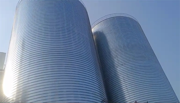 宜黄2座混凝土高架卷板仓